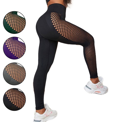 Damen yoga hosen - yoga-hosen, netz-leggings