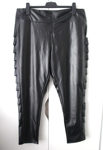 Shein kunstleder leggings - kunstleder,