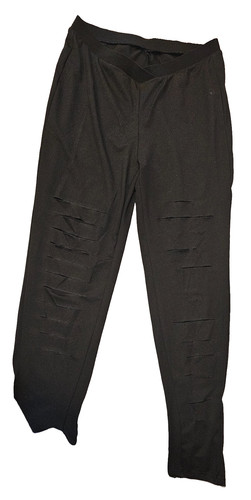 Damen cut out legging xl - out, gr.xl
