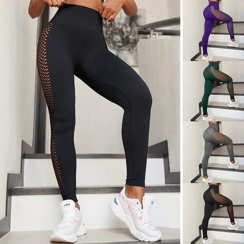 Damen netz leggings side - netz-leggings,
