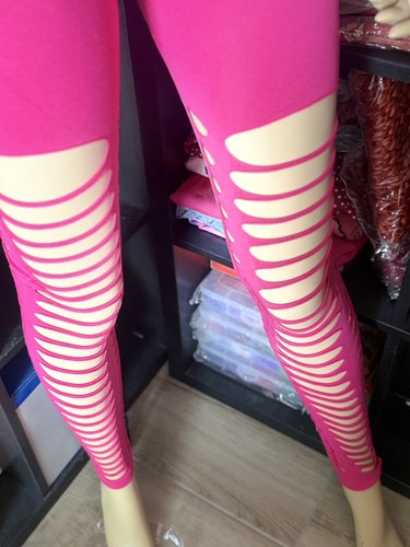 Auffällige cut out leggings - auffällige, cut-out